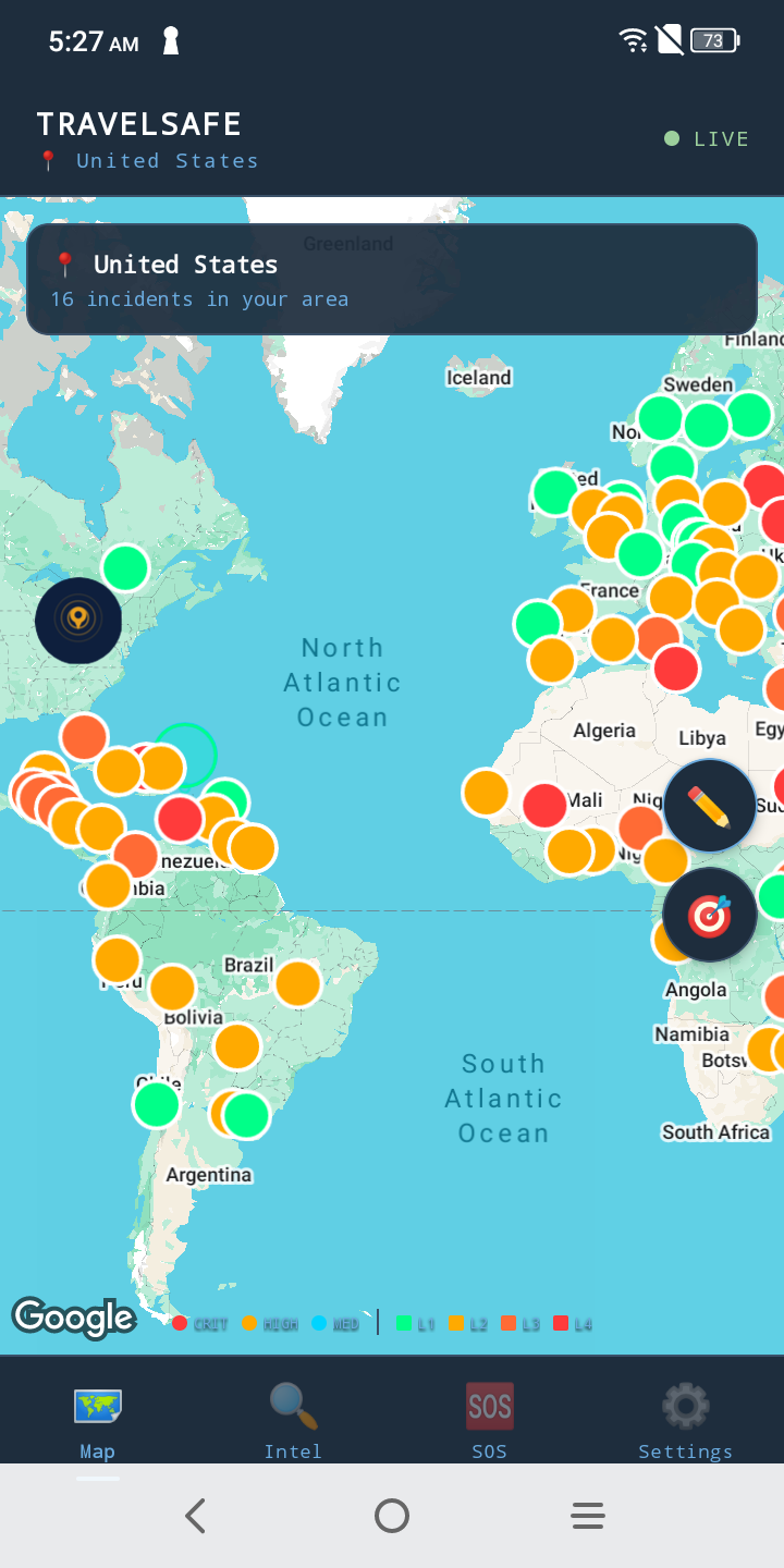 Travel Safe US embassy finder